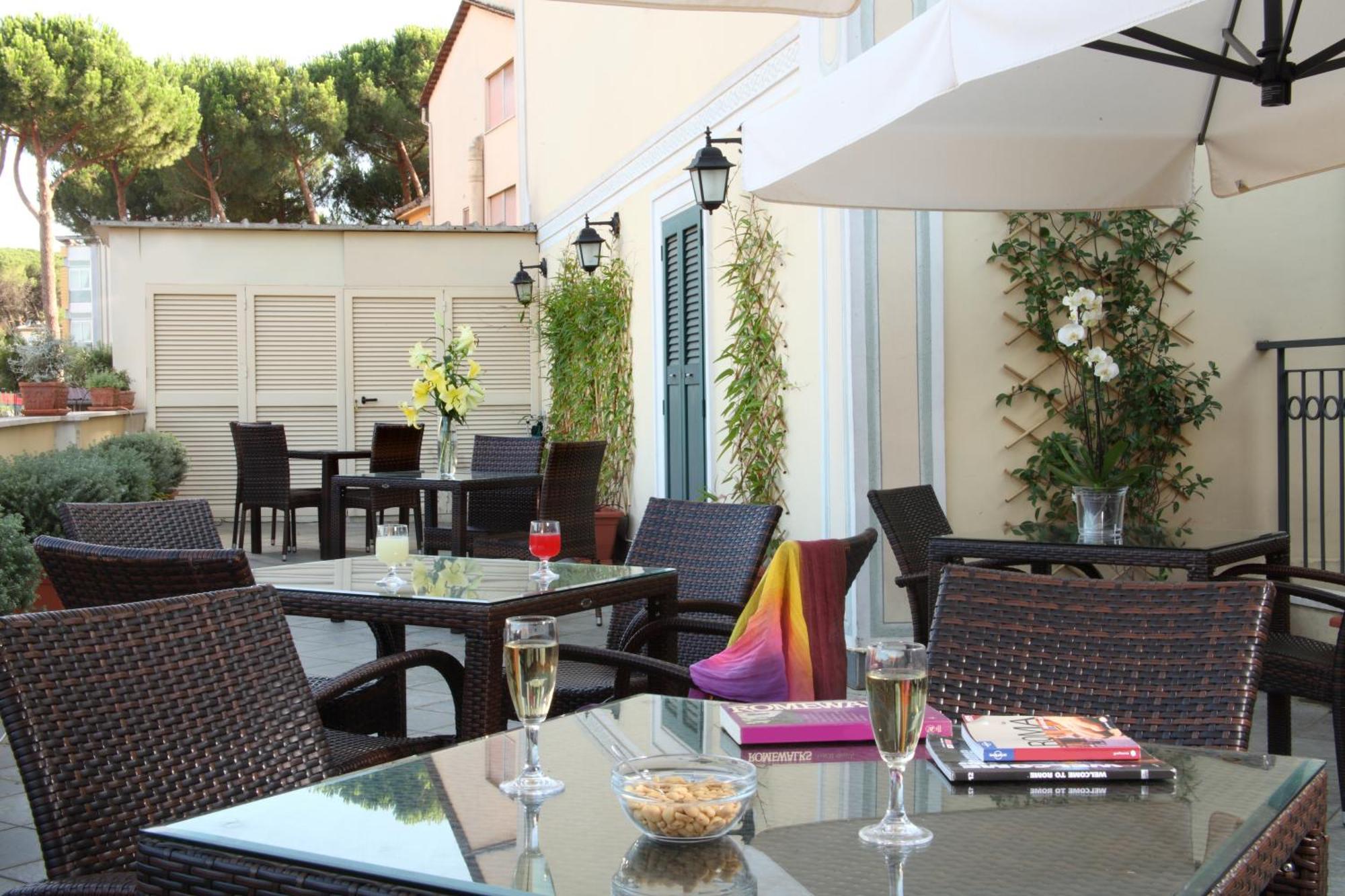 Hotel Alessandrino روما المطعم الصورة